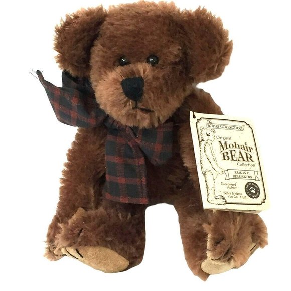 Boyds Other - Boyds Mohair Bear Reagan V Bearington Limited Edition 9 Inch 590070-05 with Box